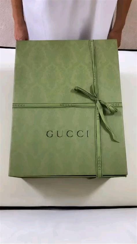 gucci bag packaging box|gucci gift wrapping paper.